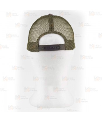 Gorra con visera y rejilla para caza o pesca