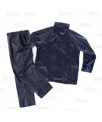 Traje completo tipo ingeniero especial lluvia color azul marino