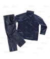 Traje completo tipo ingeniero especial lluvia color azul marino