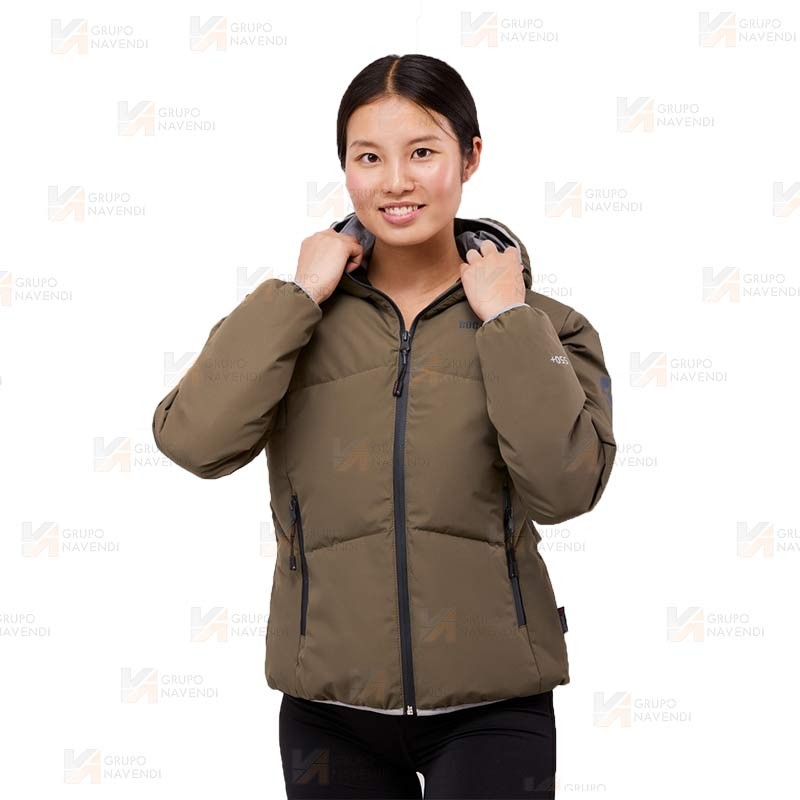 Cazadora combinada GÏLLD con capucha Roc-Neige para mujer
