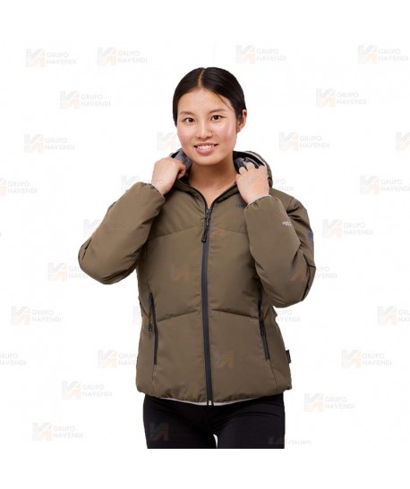 Cazadora combinada GÏLLD con capucha Roc-Neige para mujer