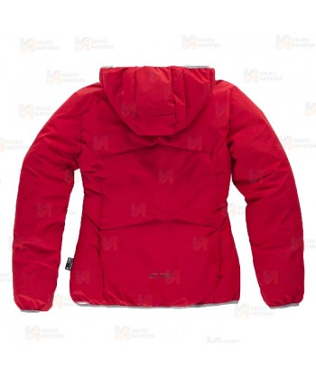 Cazadora combinada GÏLLD con capucha Roc-Neige para mujer color rojo