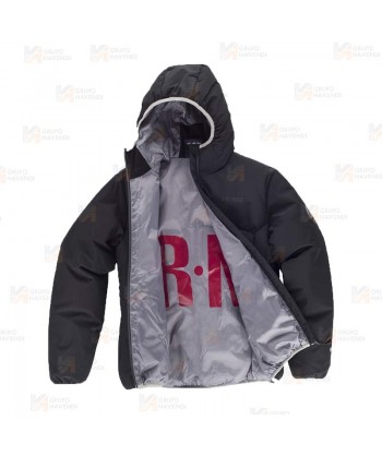 Cazadora combinada GÏLLD con capucha Roc-Neige para mujer color negro