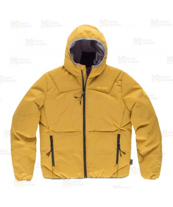 Cazadora combinada GÏLLDUM con capucha Roc-Neige color oro