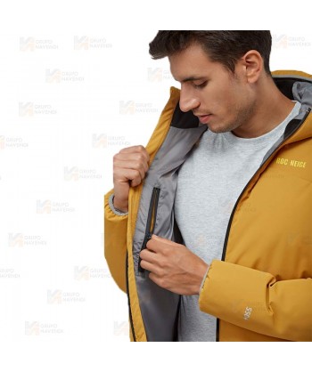 Cazadora combinada GÏLLDUM con capucha Roc-Neige color oro