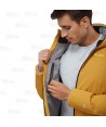 Cazadora combinada GÏLLDUM con capucha Roc-Neige color oro