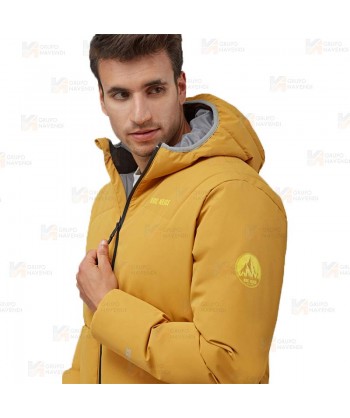Cazadora combinada GÏLLDUM con capucha Roc-Neige color oro