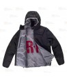 Cazadora combinada GÏLLDUM con capucha Roc-Neige color negro