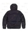 Cazadora combinada GÏLLDUM con capucha Roc-Neige color negro