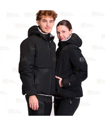Cazadora combinada GÏLLDUM con capucha Roc-Neige color negro