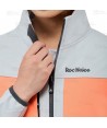 Cazadora softshell deportiva bicolor para mujer