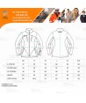 Cazadora softshell deportiva bicolor para mujer