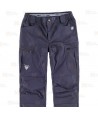 Pantalón multibolsillos con tejido elástico y trabillas anchas