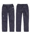 Pantalón multibolsillos con tejido elástico y trabillas anchas