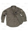 Camisa manga larga transpirable tipo safari color verde caza