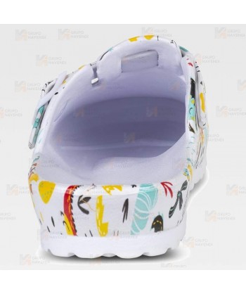 Zueco estampado, ultraligero y ergonómico, en plástico EVA