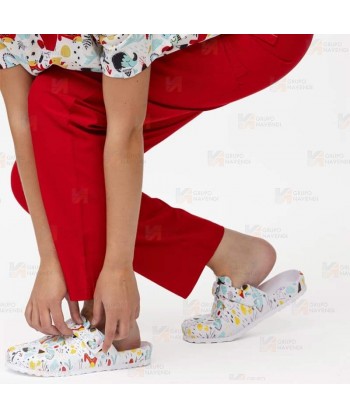 Zueco estampado, ultraligero y ergonómico, en plástico EVA