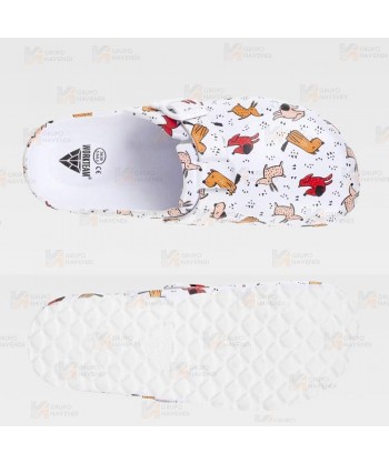 Zueco estampado, ultraligero y ergonómico, en plástico EVA