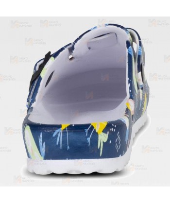 Zueco estampado, ultraligero y ergonómico, en plástico EVA