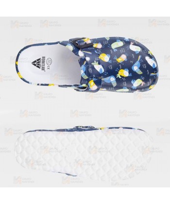 Zueco estampado, ultraligero y ergonómico, en plástico EVA