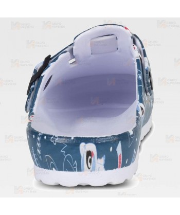 Zueco estampado, ultraligero y ergonómico, en plástico EVA