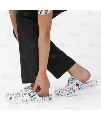 Zueco estampado, ultraligero y ergonómico, en plástico EVA