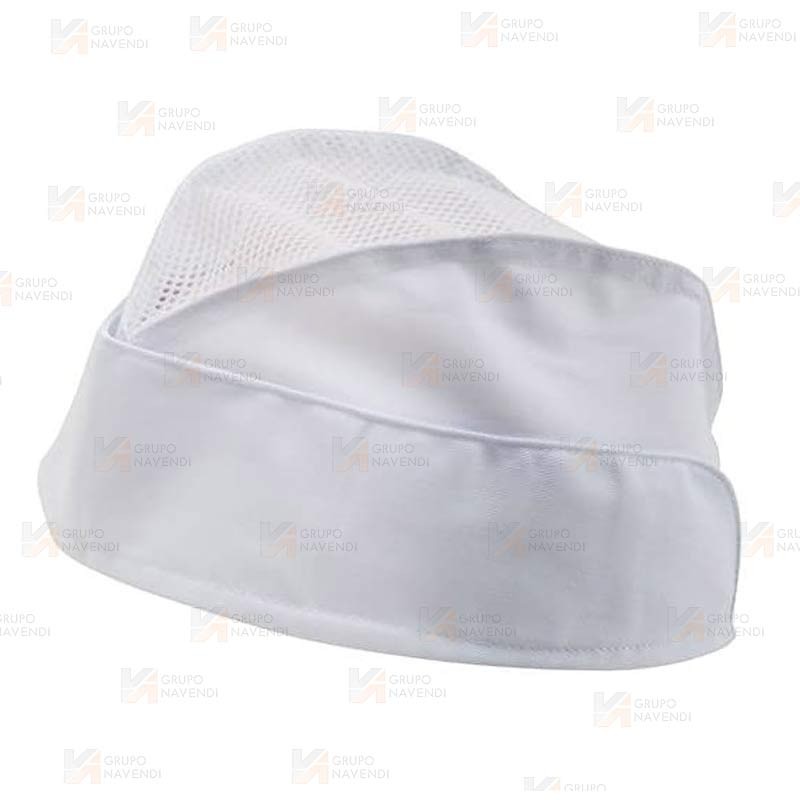 Gorro estilo militar con rejilla para la transpiración