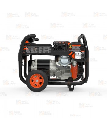 Generador trifásico a gasolina 4T (9.200W) homologado seguridad