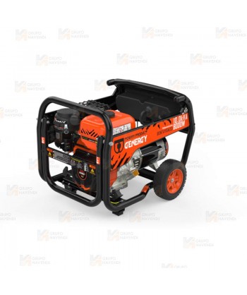 Generador trifásico a gasolina 4T (9.200W) homologado seguridad