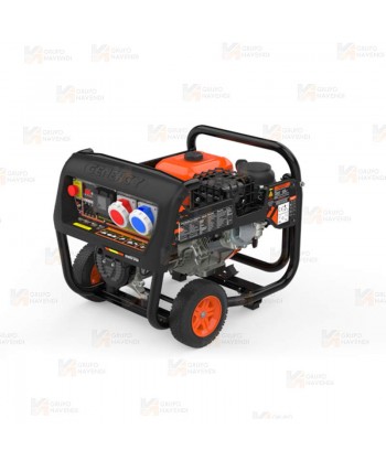 Generador trifásico a gasolina 4T (9.200W) homologado seguridad