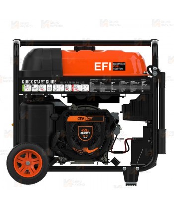Generador monofásico Inverter a gasolina 4T (10.000W) con control remoto