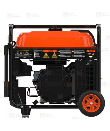 Generador monofásico Inverter a gasolina 4T (10.000W) con control remoto