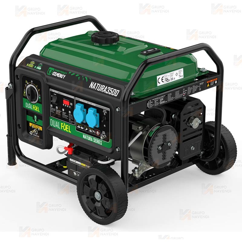 Generador Dual Propano y Gasolina Natura de 3.300W