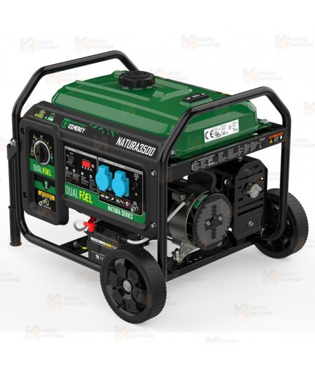 Generador Dual Propano y Gasolina Natura de 3.300W