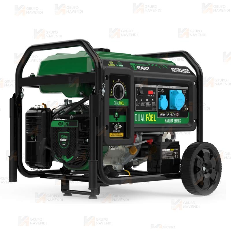 Generador Dual Propano y Gasolina Natura de 8.500W