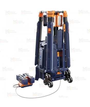 Torre telescópica portátil de iluminación led (33.000 lúmenes)