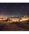 Torre telescópica portátil de iluminación led (33.000 lúmenes)