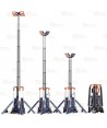 Torre telescópica portátil de iluminación led (33.000 lúmenes)