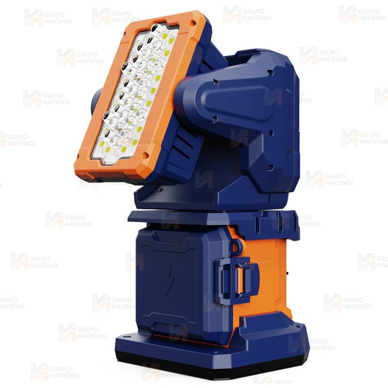 Foco de iluminación portátil led con control remoto Firefly-200RC (12.000 lúmenes)