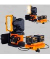 Foco de iluminación portátil led con control remoto Firefly-200RC (12.000 lúmenes)