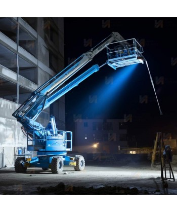 Foco de iluminación portátil led con control remoto Firefly-200RC (12.000 lúmenes)