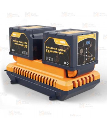 Cargador doble para Baterías D24-100 para trípodes Direct,  Cenit y Firefly