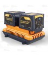 Cargador doble para Baterías D24-100 para trípodes Direct,  Cenit y Firefly