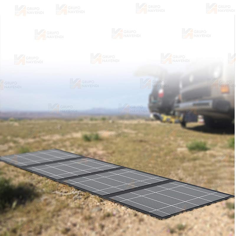 Panel solar plegable y portátil FS8-200 para maletas de carga TKC-9H