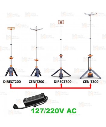 Adaptador de red alterna para trípodes Direct 200, Direct  300,  Cenit 200, Cenit 300