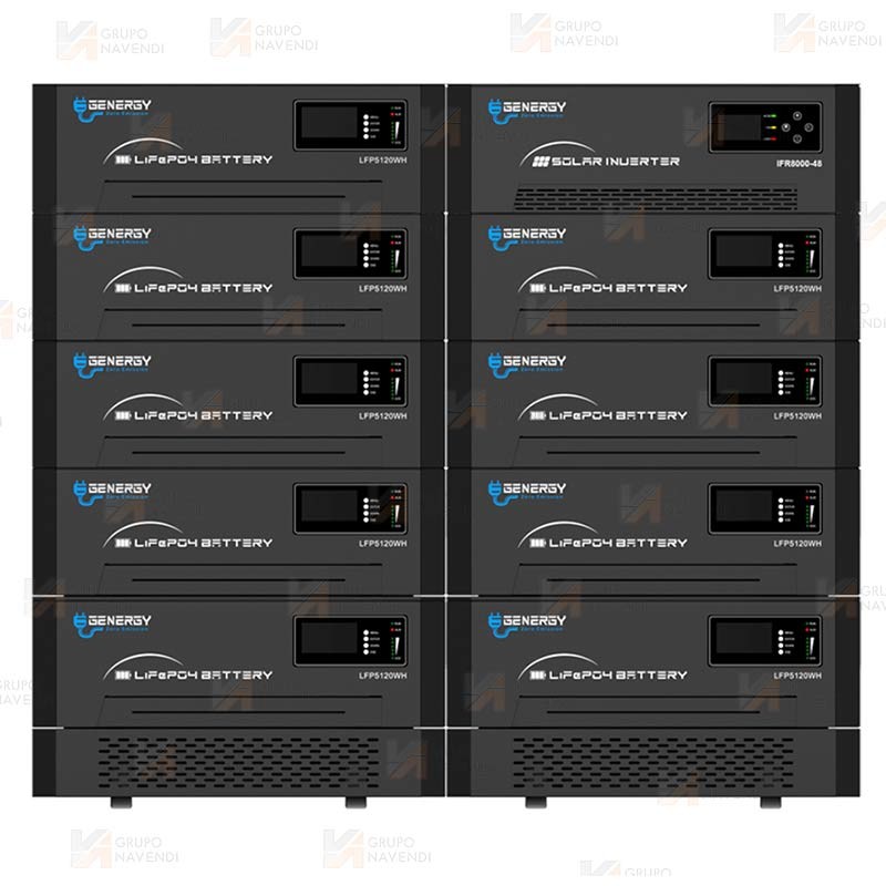 Kit solar completo Genergy GZE46080 46080wh/8000w
