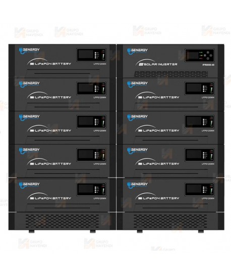 Kit solar completo Genergy GZE46080 46080wh/8000w