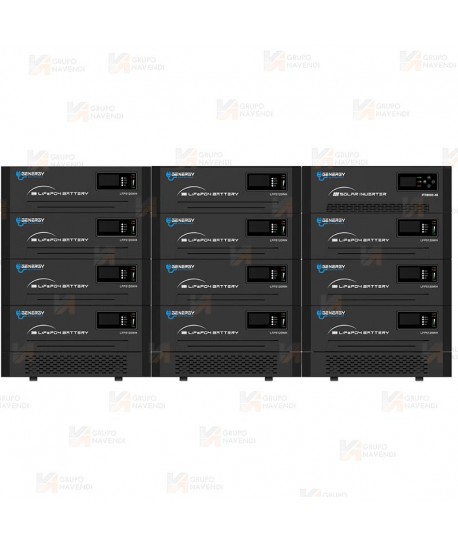 Kit solar completo Genergy GZE56380   53620wh/8000w