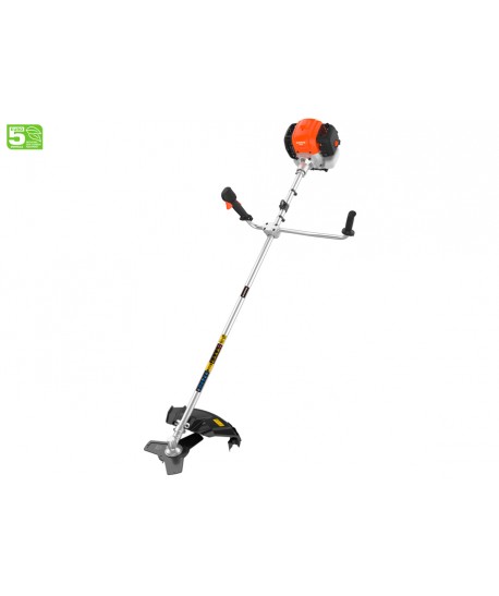 Desbrozadora de 52,8 cc con manillar ergonómico y arnés semiprofesional