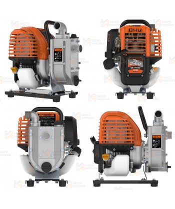 Motobomba portátil para aguas limpias (8.000 l/h) 29 metros